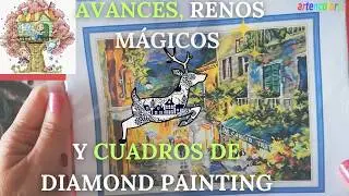 AVANCES, SODA TERMINADO y CUADRO DE #pinturadediamantes #diamondpainting #puntodecruz
