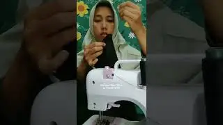 Jahit kerut tanpa sepatu kerut || Mesin Mini Portable || FHSM 505 || FHSM 705 #shorts