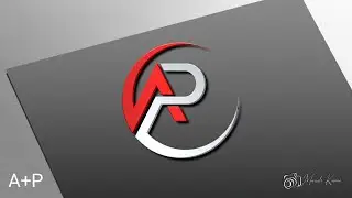 Make professional AP logo within a minute |Professional Logo Design | How make logo on pixellab