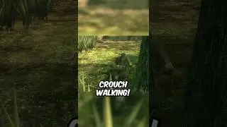 THEY ADDED CROUCH WALKING TO MGS3 MASTER COLLECTION #mgs #mgs3 #metalgearsolid #remake #remaster
