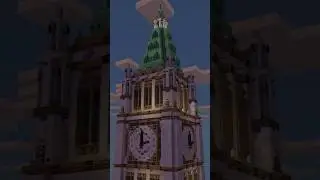 Looking for the time? Check out our new clock tower build! 🕓 