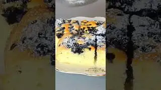 Prajitura cu iaurt si afine 