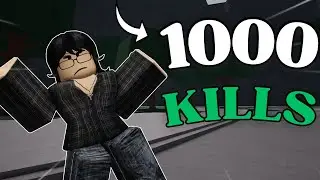 Reaching 1000 kills in The Strongest Battlegrounds