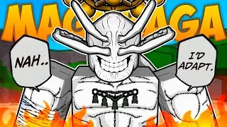 I MADE A CUSTOM MAHORAGA MOVESET in The Strongest Battlegrounds..