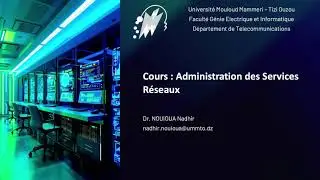 Présentation du cours: 
