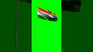 Indian Flag Green Screen 🇮🇳