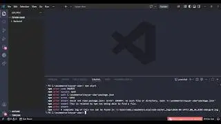 npm start Error Fix | Missing Script 