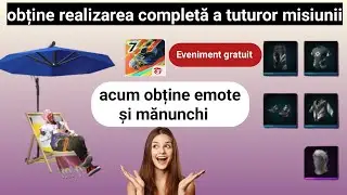 Cum să finalizați toate misiunile de realizare în free fire ||  Obțineți emote și pachete gratuite
