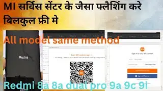 All Redmi flashing in recovery using mi flash pro Tool Flashing via Mi Assistant Mode sideload