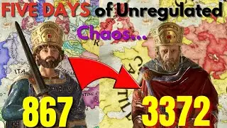 CK3 but I Let it Run for FIVE DAYS STRAIGHT! (Complete Chaos)