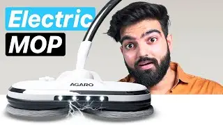 Electric Spin Mop For All Floors | Cleaning is Never Been So Easy | Agaro Regency Electric Spin Mop