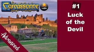 How to win Carcassonne: Advanced strategy (ELO 1700 - 2000) - game 1