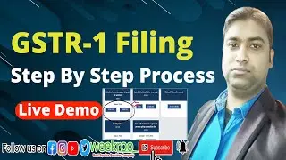 How to file GSTR 1 Quarterly and Monthly Easily | GSTR 1 live Filing | How to File Gstr-1 From Tally