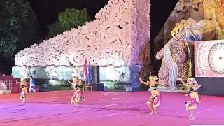 the charm of the gerumbungan cow dance by lkp egar manah #bali #balitradition