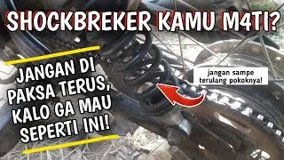 UNTUNG MASIH BISA JALAN‼️ SHOCKBREKER MOTOR M4TI BIKIN SPOT J4NTUNG 2024 | Rohmadso