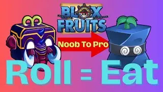 The Beginning!! | Blox Fruits, BUT Whenever I Roll I Have To Eat It (EP 1)