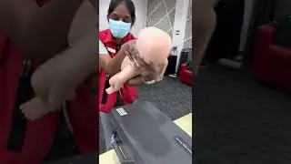 What to do if infant chokes?