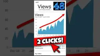 How to Get MORE Views on Youtube Fast Hack!  #Shorts