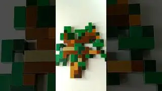 Lego Minecraft Oak Sapling (tutorial) #shorts