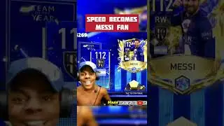 Ishow speed pack Messi and become his fan❤💥 