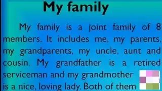 Ku baro English-ka af-somali topic about my family 👨‍👩‍👧‍👦  👪