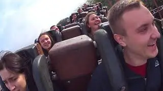 Paris.Disneyland.Перегрузка как у космонавта.Атракцион lolly bomb