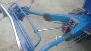 Мотоблок ЗУБР доработанный рычаг сцепления