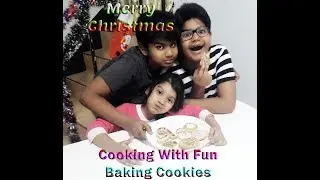 Cooking With Fun | Baking And Icing Christmas Cookies!!!!!!!!!!!! | Episode #1