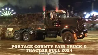 Randolph, Ohio - Portage County Fair Truck & Tractor Pull 2024