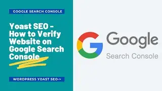 📌Yoast SEO Tutorial - Verify Google Verification Code from Google Search Console - Webmaster Tools 🔥