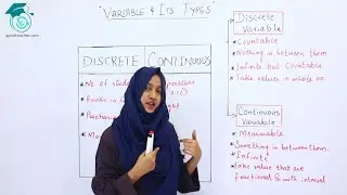 Statistics | Discrete and Continuous Variables | BBA, MBA, MCOM and BS | Apna Teacher