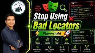 Locator Methods in Playwright | Xpath, CSS Selector, Text & ID Explained | Playwright Tutorial