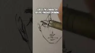 Guess the character before finished drawing || Jmarron