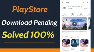 Play store Download pending problem solved ||  Play Store Download Pending Solution