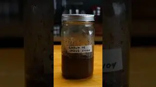 Así me quedo una salsa tipo GARUM de res #receta #shorts