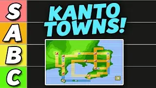 Every Kanto Town, RANKED! (Pokemon Kanto Town Tier List)