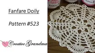 Easter Fanfare Doily  - Crochet Tutorial
