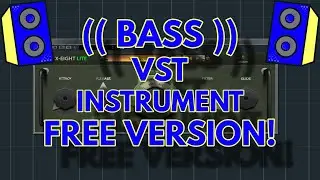FREE Bass VST Instrument - X-Eight LITE - MORE than EXPECTED! 🙌