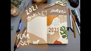 My 2021 Bullet Journal Set Up  |  Nicole Veloso