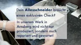 GRAEF - Reparatur & Wartung Allesschneider - unser Service