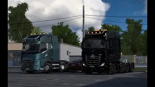 💨🍃 - Euro Truck Simulator 2 w/ Map Combo & Mods