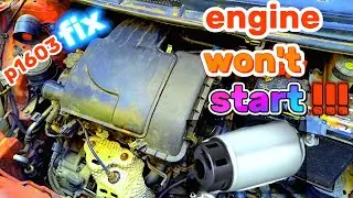 Engine cranks but won't start