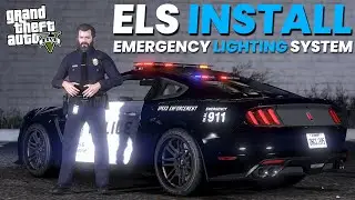 Install ELS in GTA 5 (2025) | Emergency Lighting System Mod