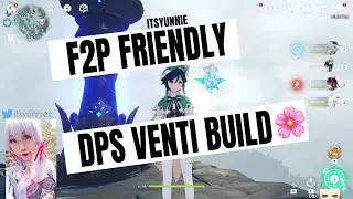 itsyunnie f2p dps venti build | Genshin Impact