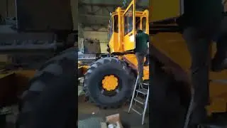Устанавливаем кабину на трактор Кировец К-700. Капремонт Кировец К-700