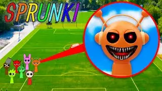 Drone Catches INCREDIBOX SPRUNKI AT HAUNTED HIGH SCHOOL! *EVIL SPRUNKI IN REAL LIFE*