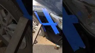 Подлечили автомобиль клиенту, надеюсь срастется бампер и крыло #приколы #СТО