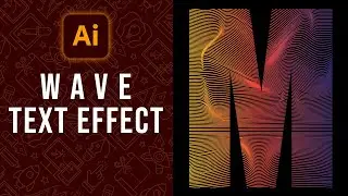 Wave Text Effect in Adobe Illustrator - Illustrator Tutorial | Magnet Academy