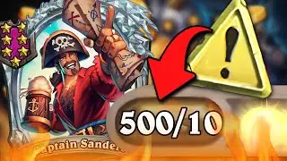 MY NEW GOLD RECORD BROKE THE GAME! | Hearthstone Battlegrounds