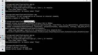 'mkvirtualenv' is not recognized as an internal or external command,